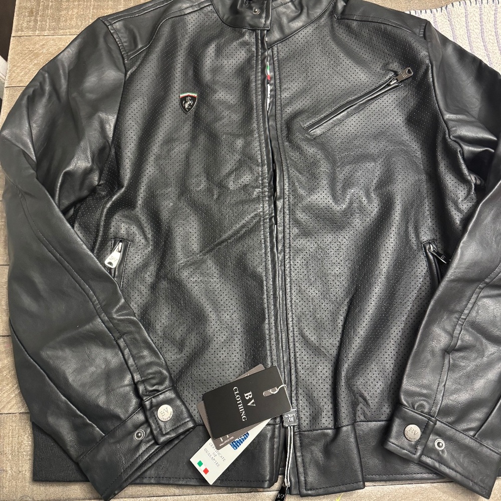 BV MENS LEATHER JACKET